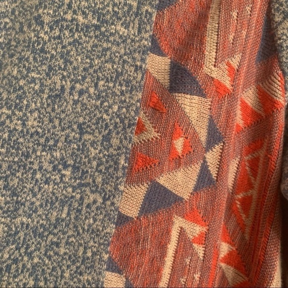 Lucky Brand Southwest Waterfall Cardigan Sweater Tribal Aztec Boho 
Size: Small - Picture 5 of 6